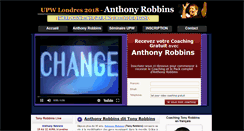 Desktop Screenshot of anthony-robbins.eu.com