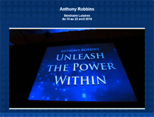Tablet Screenshot of anthony-robbins.eu.com